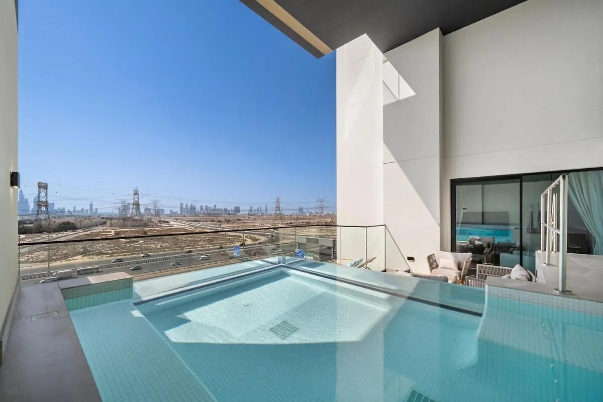 2 Bed With Private Pool On Balcony By Stay In Homes - Marina 14Min - Self Checkin - Gym - Parking Dubai 0*,