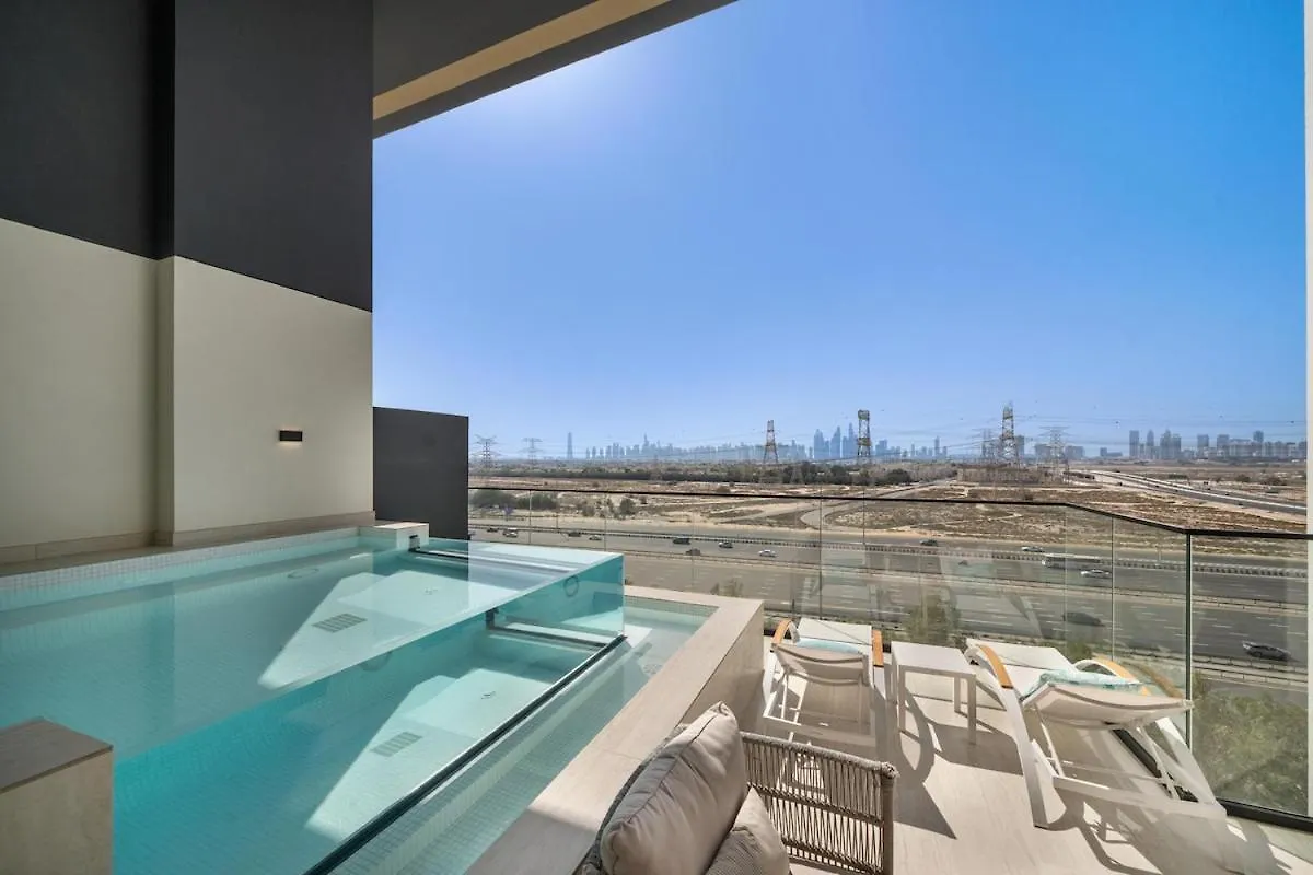 2 Bed With Private Pool On Balcony By Stay In Homes - Marina 14Min - Self Checkin - Gym - Parking Dubai