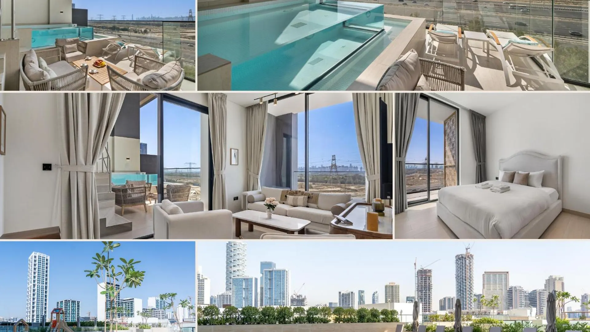 2 Bed With Private Pool On Balcony By Stay In Homes - Marina 14Min - Self Checkin - Gym - Parking Dubai Emirati Arabi Uniti